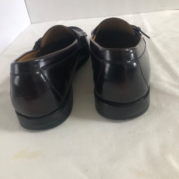 Cole Haan Burgundy Buckle Loafers - 5